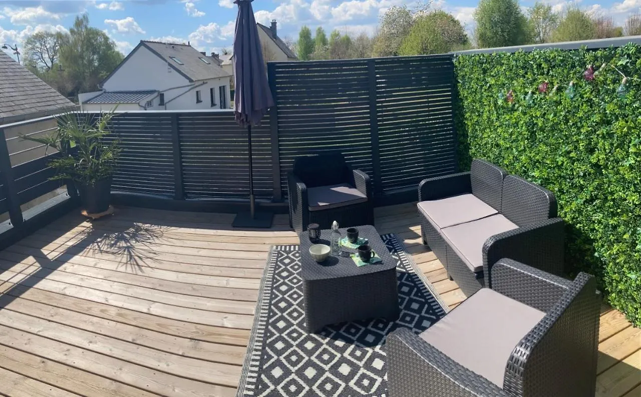 Gite La Terrasse Du 37 Breteil Apartment